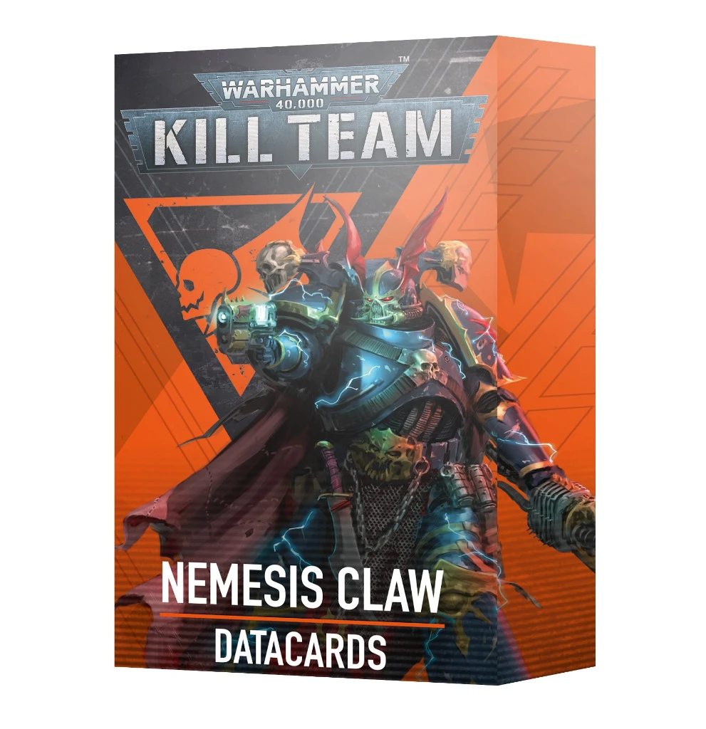 Games Workshop Kill Team Datacards: Nemesis Claw 3 Games Workshop Kill Team Datacards: Nemesis Claw