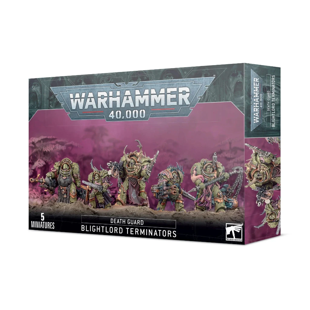 Games Workshop Death Guard: Blightlord Terminators 3 Games Workshop Death Guard: Blightlord Terminators