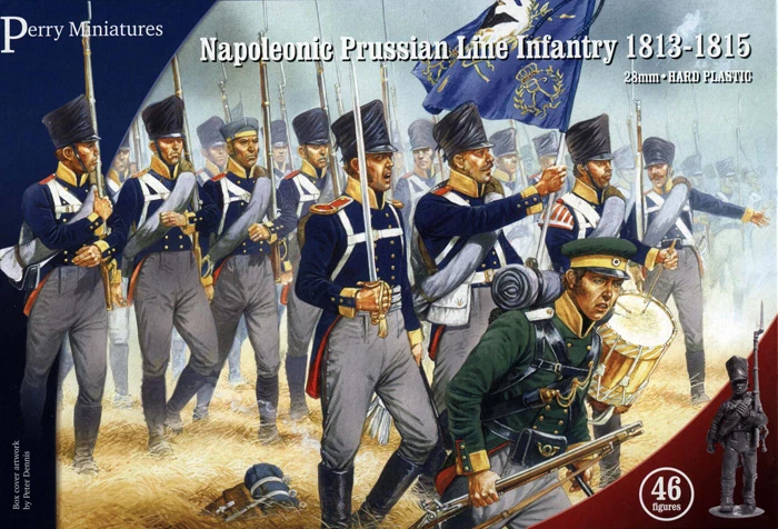 Napoleonic Prussian Line Infantry 1813-1815 3 Napoleonic Prussian Line Infantry 1813-1815