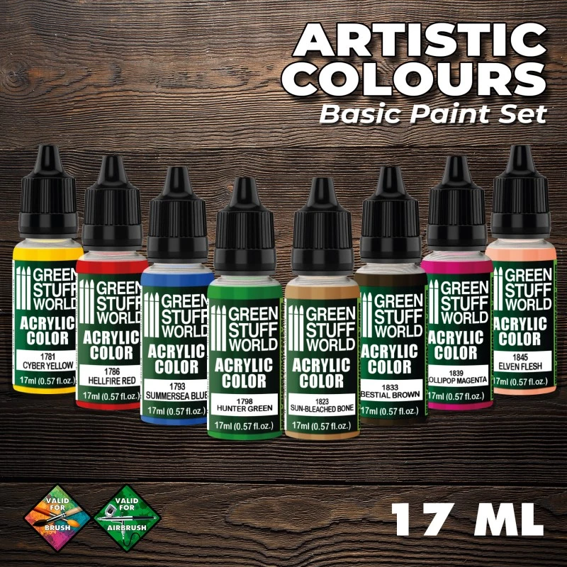 GSW Artistic Colours: Paint Set – Basic 4 GSW Artistic Colours: Paint Set – Basic - Image 2