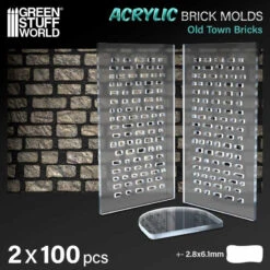 Acrylic Molds – Old Bricks