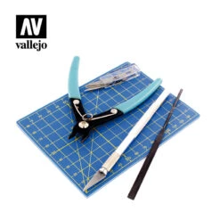 AV Vallejo Tools – Plastic Modelling Tool Set 9pc