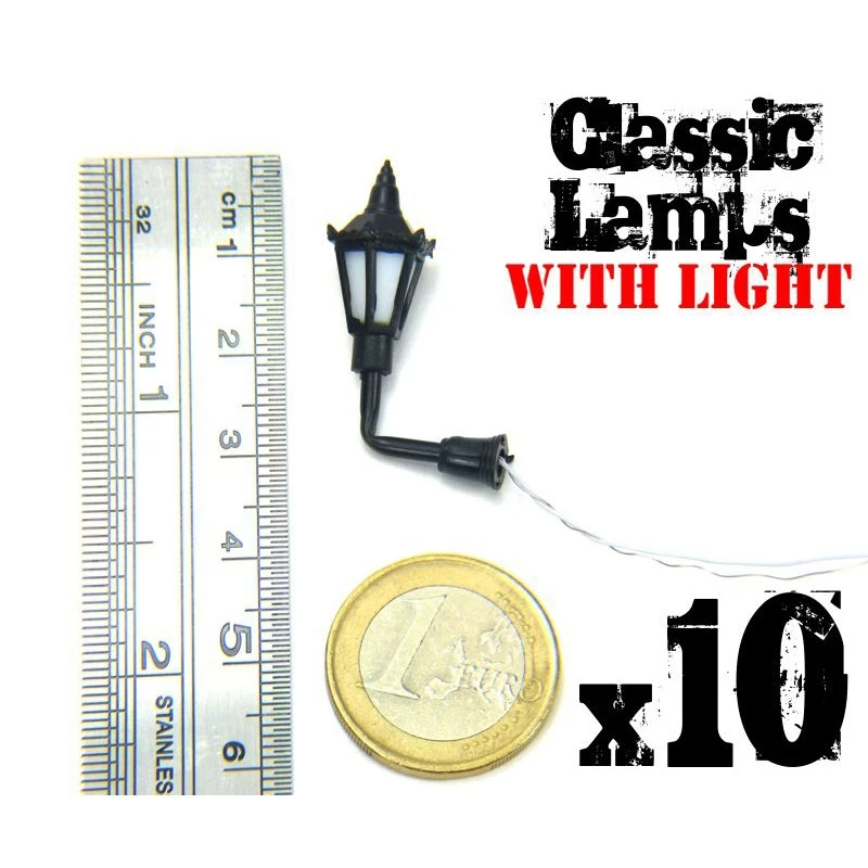 10x Classic Lamps With LED Lights 4 10x Classic Lamps With LED Lights - Image 2