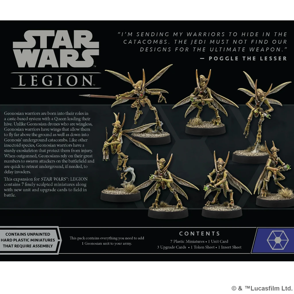 Star Wars Legion: Geonosian Warriors Unit Expansion 4 Star Wars Legion: Geonosian Warriors Unit Expansion - Image 2