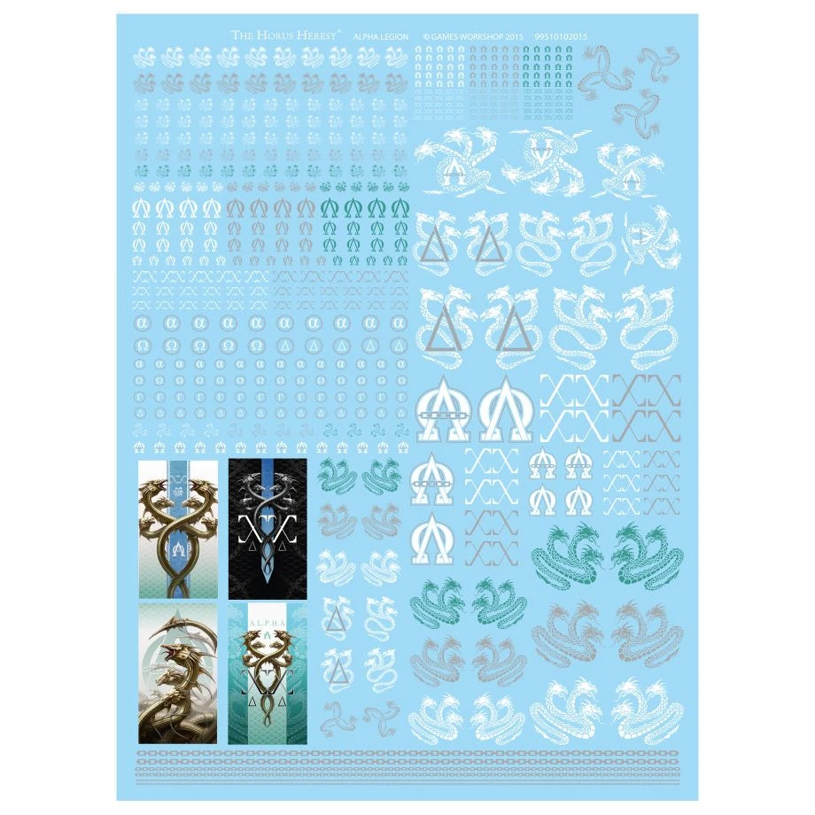 Alpha Legion Transfer Sheet 3 Alpha Legion Transfer Sheet
