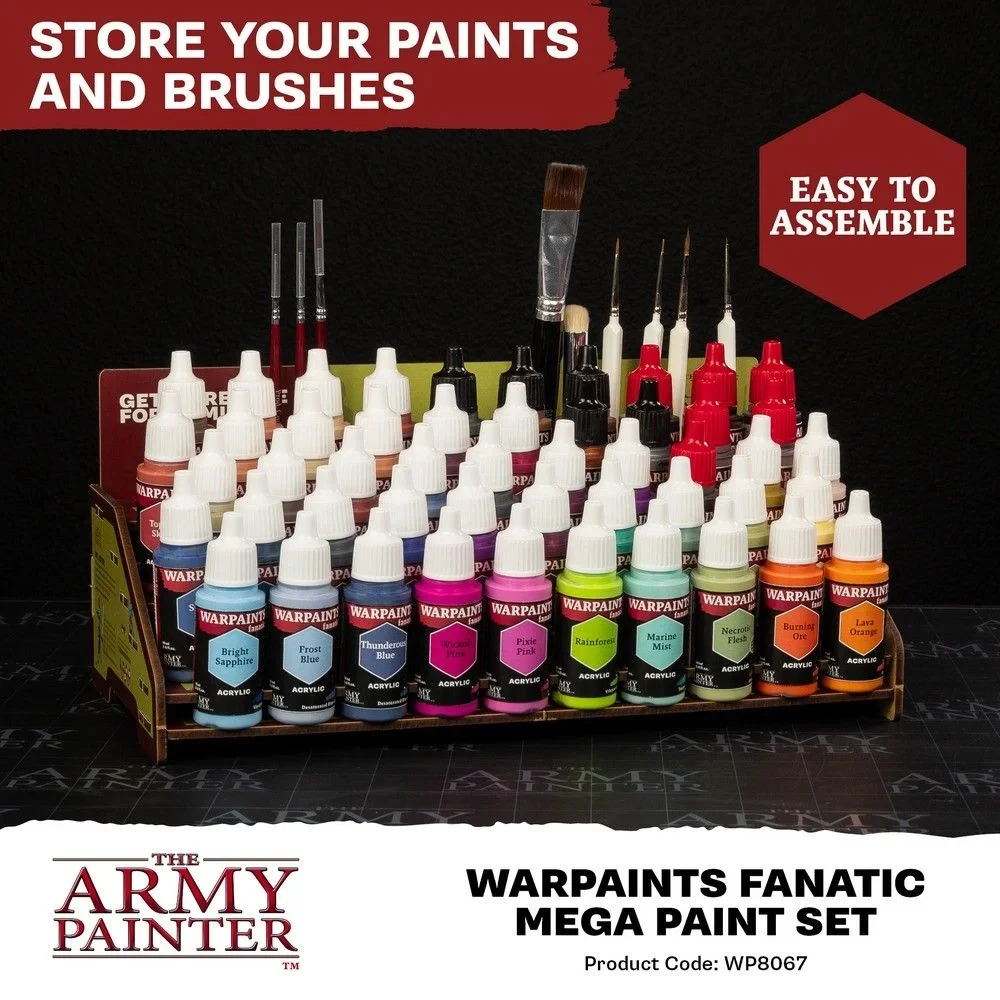 The Army Painter Warpaints Fanatic: Mega Paint Set 7 The Army Painter Warpaints Fanatic: Mega Paint Set - Image 5