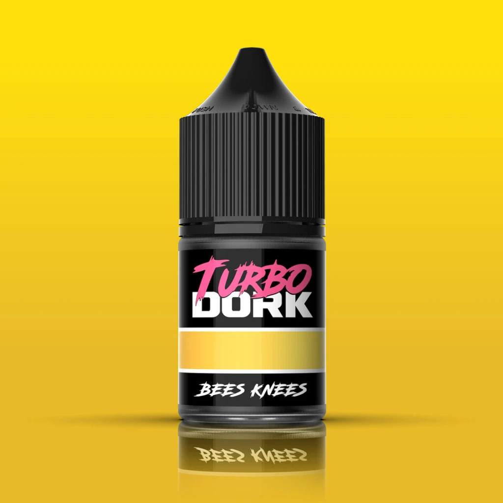 Turbo Dork: Bees Knees Metallic Acrylic Paint 22ml Bottle 3 Turbo Dork: Bees Knees Metallic Acrylic Paint 22ml Bottle