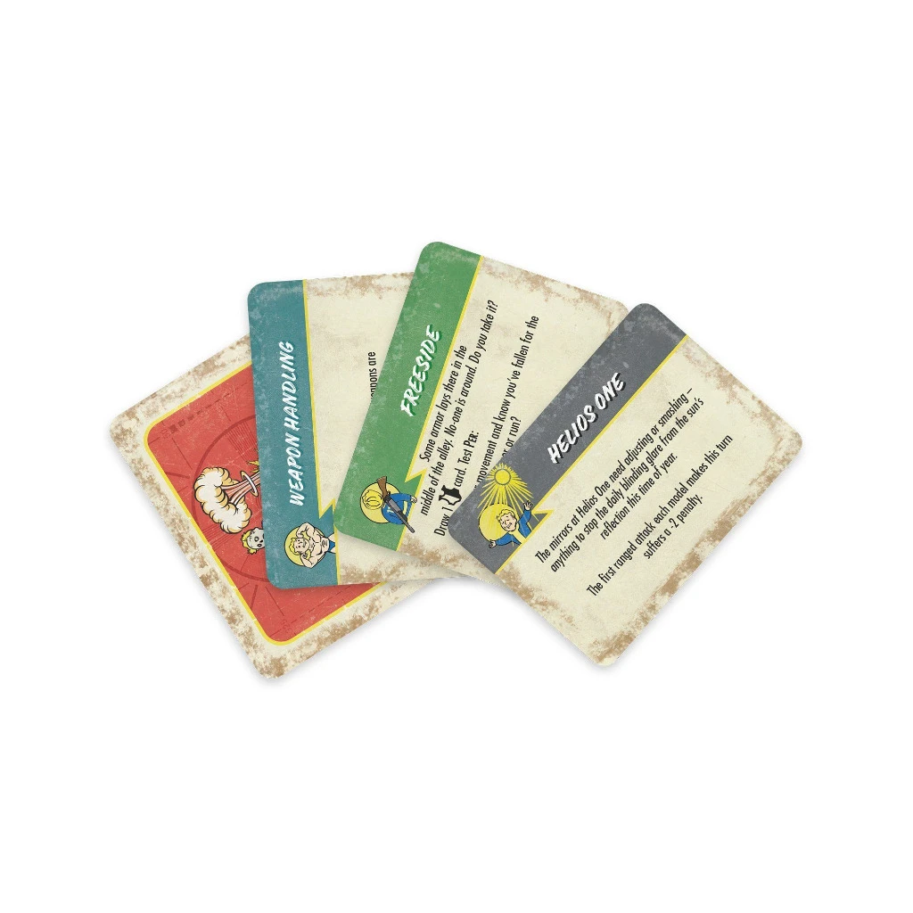 Fallout: Wasteland Warfare – Accessories: New Vegas Rules Expansion 4 Fallout: Wasteland Warfare – Accessories: New Vegas Rules Expansion - Image 2