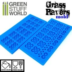 Silicone Molds – Grass Paver