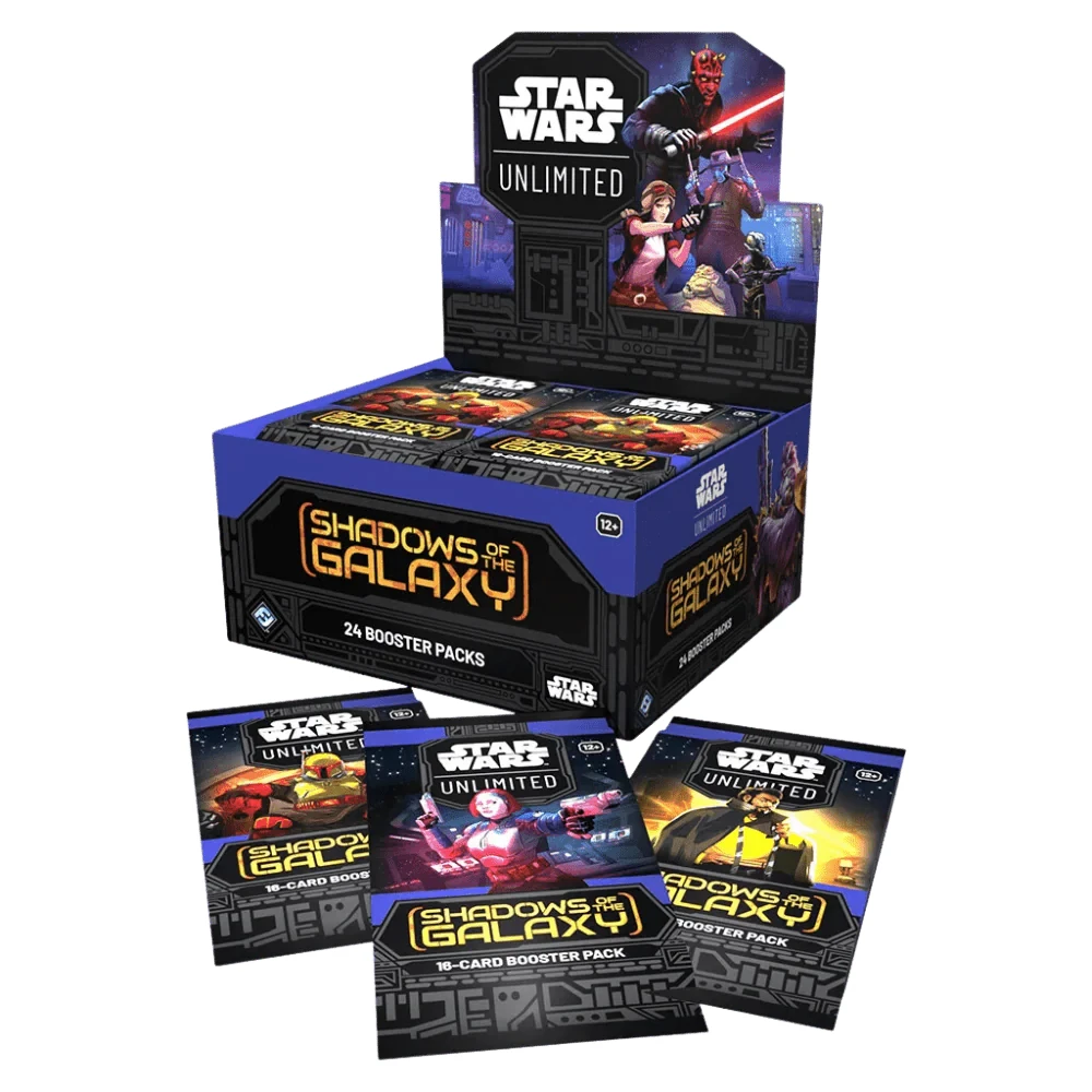 Fantasy Flight Games Star Wars: Unlimited Shadows Of The Galaxy Booster Display (24) 3 Fantasy Flight Games Star Wars: Unlimited Shadows Of The Galaxy Booster Display (24)