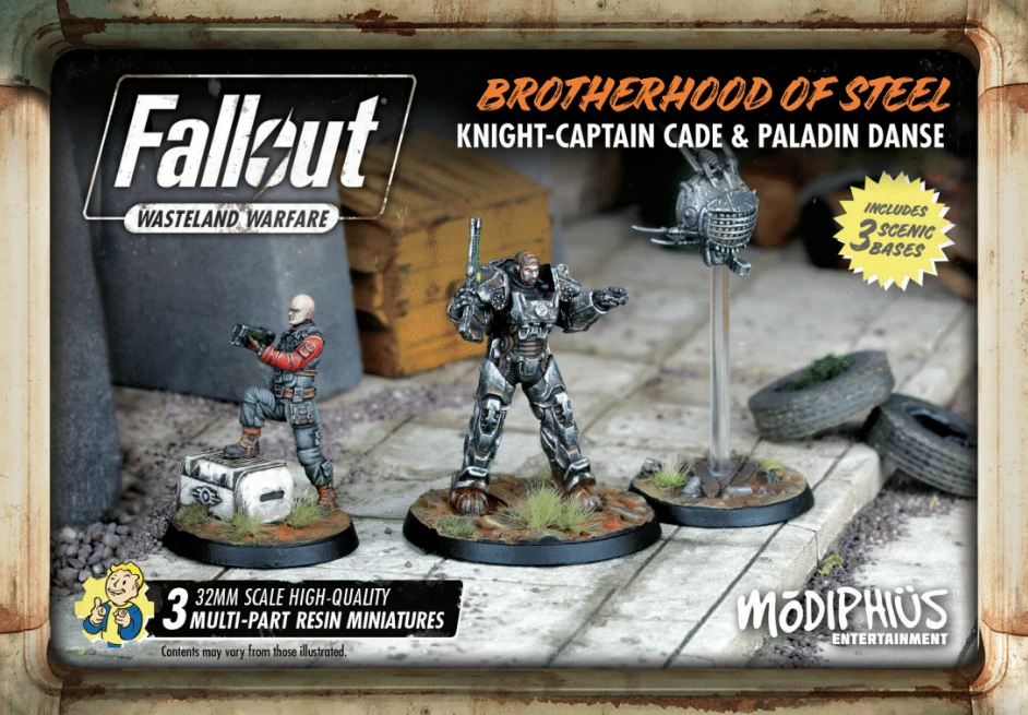 Fallout: Brotherhood Of Steel Knight-Captain Cade & Paladin Danse 3 Fallout: Brotherhood Of Steel Knight-Captain Cade & Paladin Danse