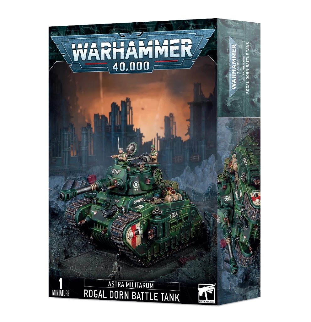 Games Workshop Astra Militarum: Rogal Dorn Battle Tank 3 Games Workshop Astra Militarum: Rogal Dorn Battle Tank