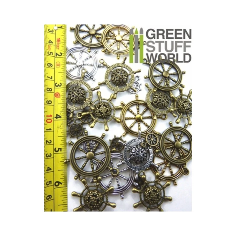 SteamPunk RUDDERs Beads 85gr 4 SteamPunk RUDDERs Beads 85gr - Image 2