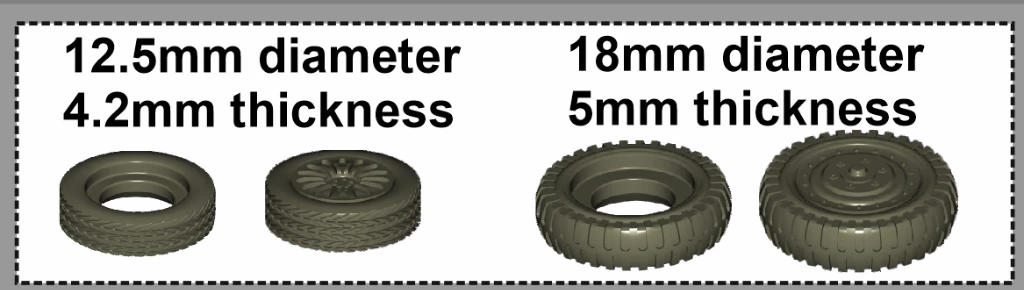 Silicone Molds – Tyres And Hubcaps 5 Silicone Molds – Tyres And Hubcaps - Image 3