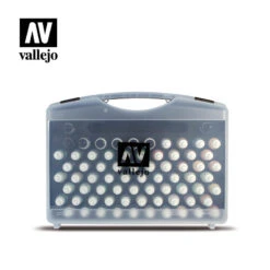 Vallejo Model Color Basic Model Color (72 Colors + 3 Brushes + Carry Case)