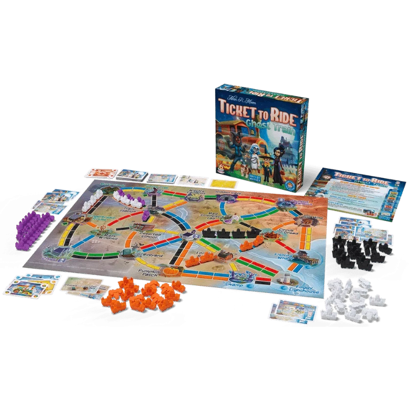 Days Of Wonder Ticket To Ride – Ghost Train (First Journey) 4 Days Of Wonder Ticket To Ride – Ghost Train (First Journey) - Image 2