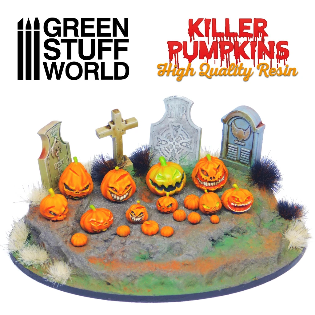 Resin Killer Pumpkins 6 Resin Killer Pumpkins - Image 4