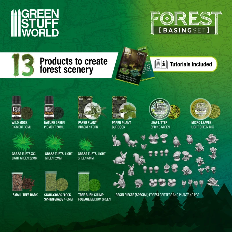 Basing Sets – Forest 4 Basing Sets – Forest - Image 2