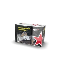 British Winter Tank Crew 1:72