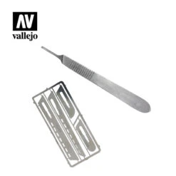 AV Vallejo Tools β Saw Set #1 With Scalpel Handle #4