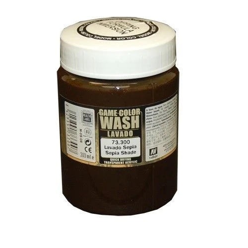 Vallejo Dipping Formula: Sepia Wash 200ml 3 Vallejo Dipping Formula: Sepia Wash 200ml