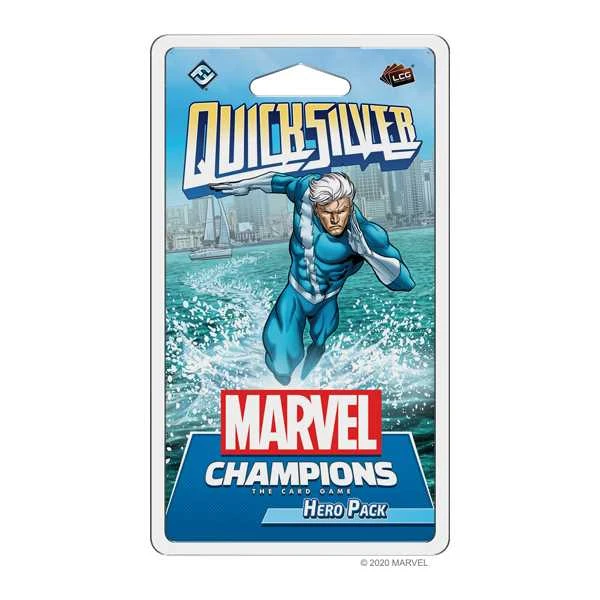 Fantasy Flight Games Marvel Champions: Quicksilver Hero Pack 3 Fantasy Flight Games Marvel Champions: Quicksilver Hero Pack