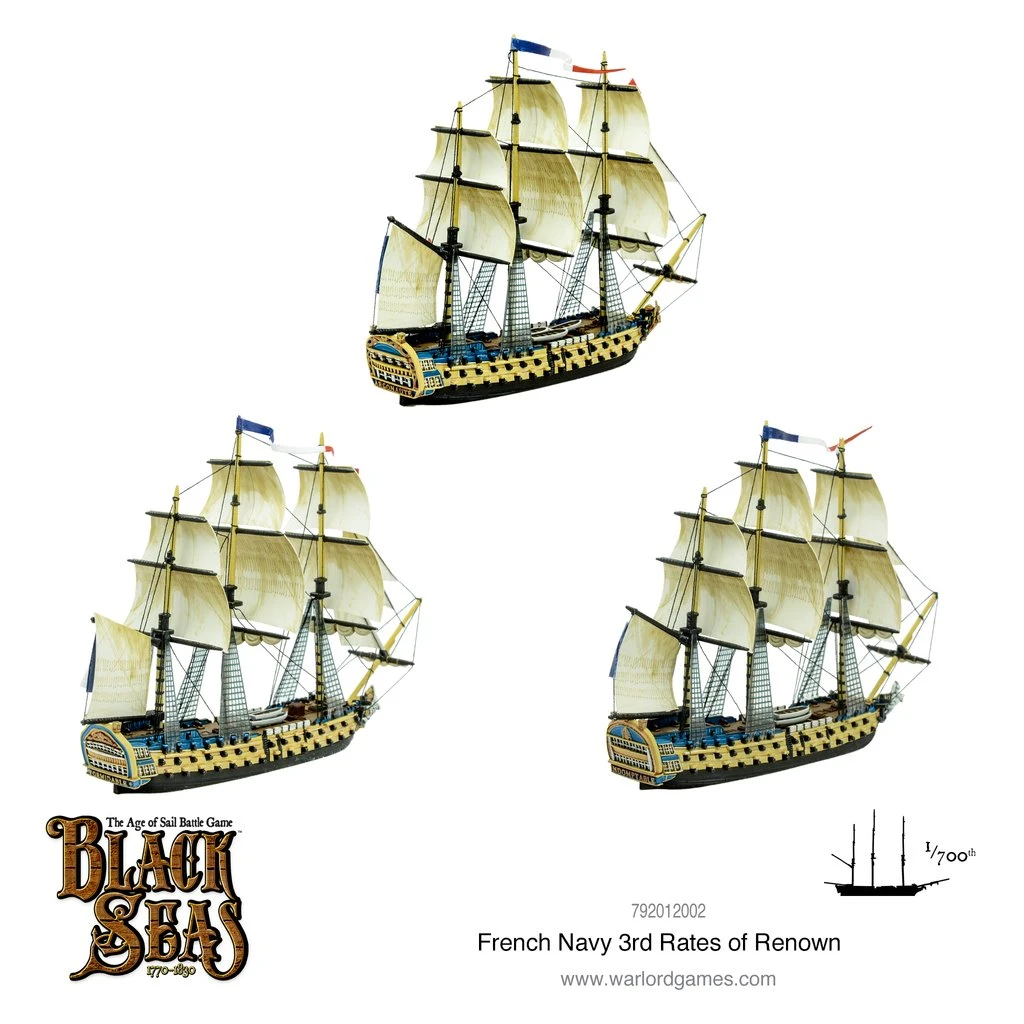 Black Seas: French Navy 3rd Rates Of Renown 6 Black Seas: French Navy 3rd Rates Of Renown - Image 4