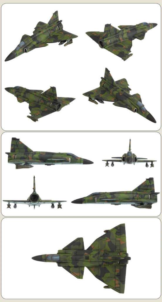 AJ 37 Viggen Attack Group (x2) 5 AJ 37 Viggen Attack Group (x2) - Image 3