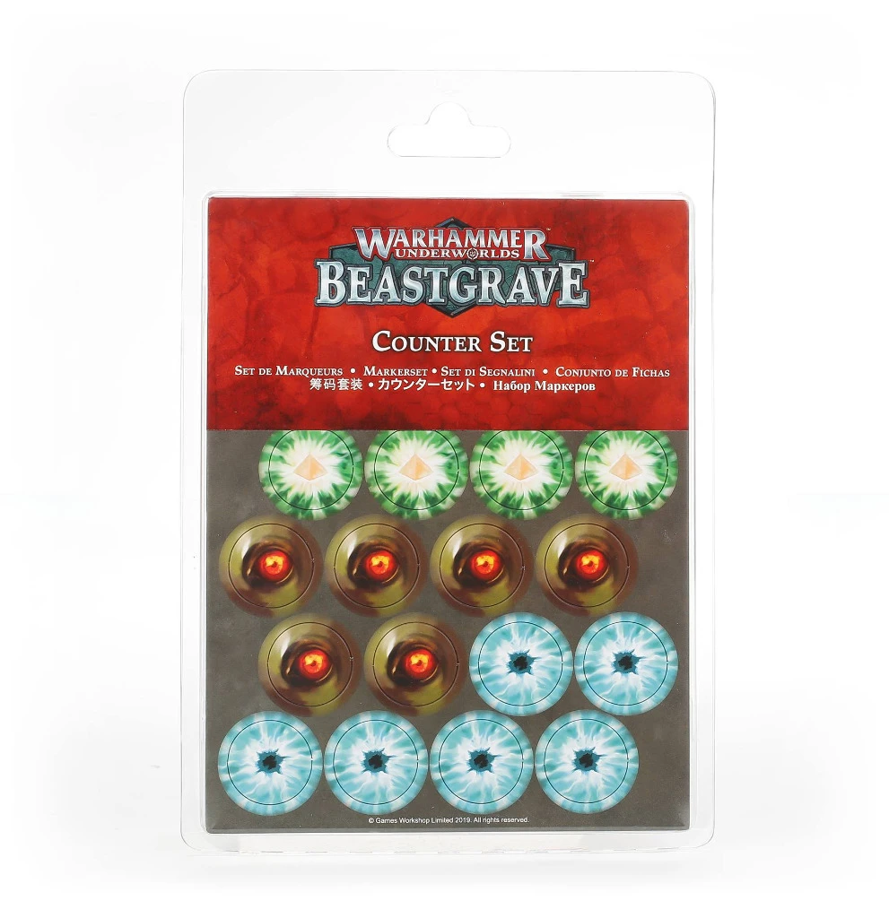 Games Workshop Warhammer Underworlds: Beastgrave Counter Set 3 Games Workshop Warhammer Underworlds: Beastgrave Counter Set