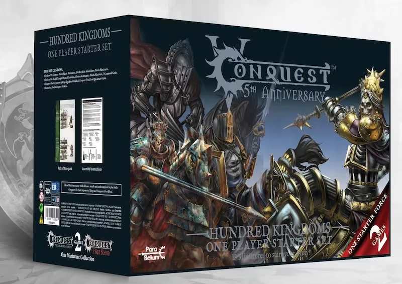 Hundred Kingdoms: Conquest 5th Anniversary Supercharged Starter Set 3 Hundred Kingdoms: Conquest 5th Anniversary Supercharged Starter Set