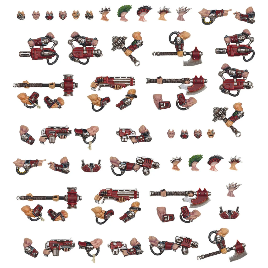 Games Workshop Necromunda: Goliath Weapons & Upgrades 4 Games Workshop Necromunda: Goliath Weapons & Upgrades - Image 2