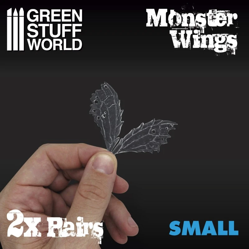 2x Resin Monster Wings – Small 4 2x Resin Monster Wings – Small - Image 2