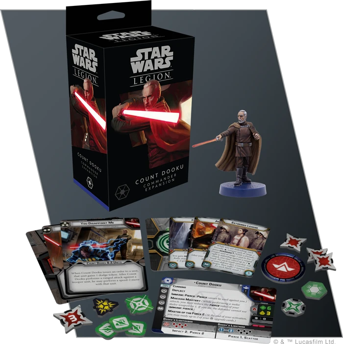 Star Wars Legion: Count Dooku Commander 5 Star Wars Legion: Count Dooku Commander - Image 3