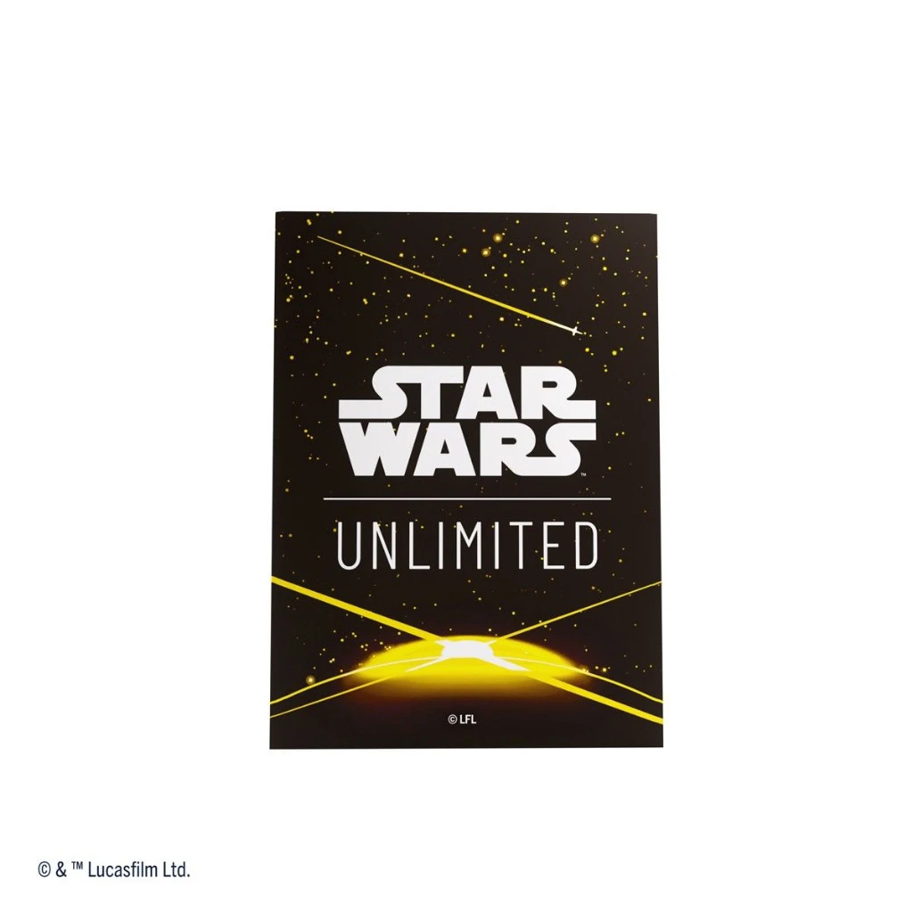 Gamegenic Star Wars: Unlimited Art Sleeves – Space Yellow 5 Gamegenic Star Wars: Unlimited Art Sleeves – Space Yellow - Image 3