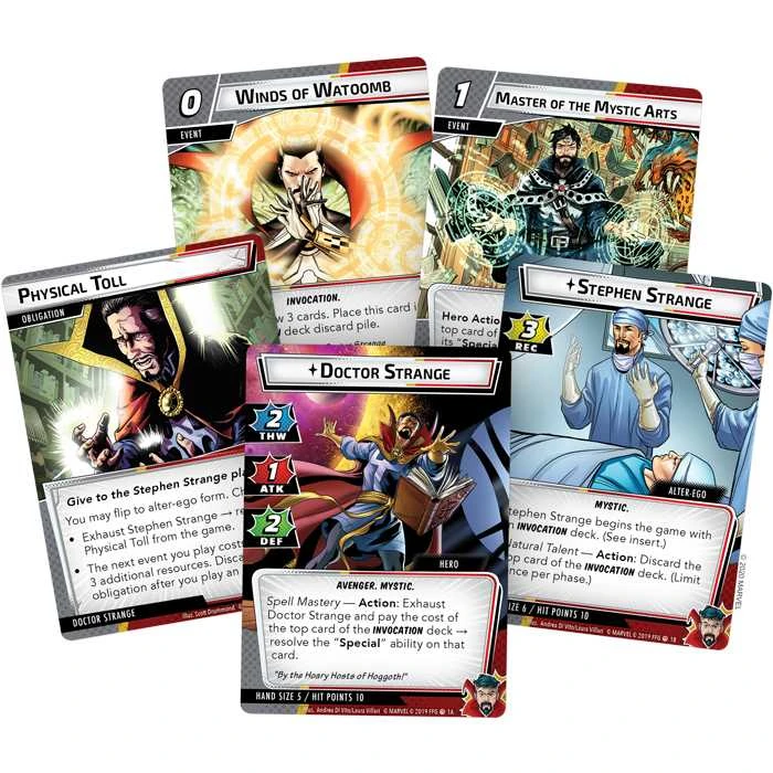 Fantasy Flight Games Marvel Champions: Doctor Strange Hero Pack 4 Fantasy Flight Games Marvel Champions: Doctor Strange Hero Pack - Image 2