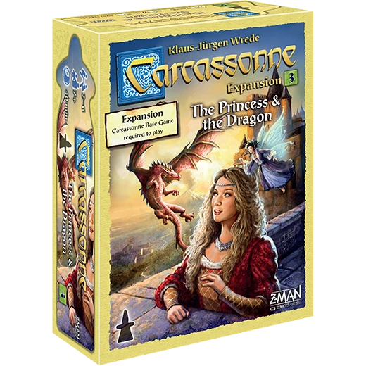 Z-Man Games The Princess & The Dragon: Carcassonne Expansion 3 3 Z-Man Games The Princess & The Dragon: Carcassonne Expansion 3