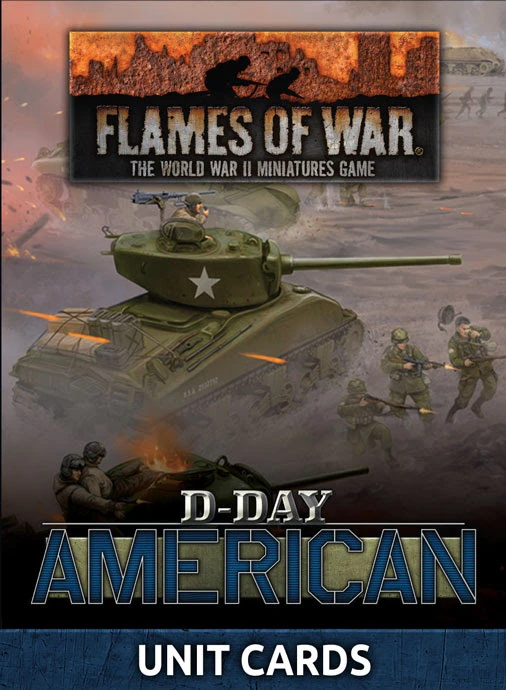 D-Day American Unit Cards 3 D-Day American Unit Cards