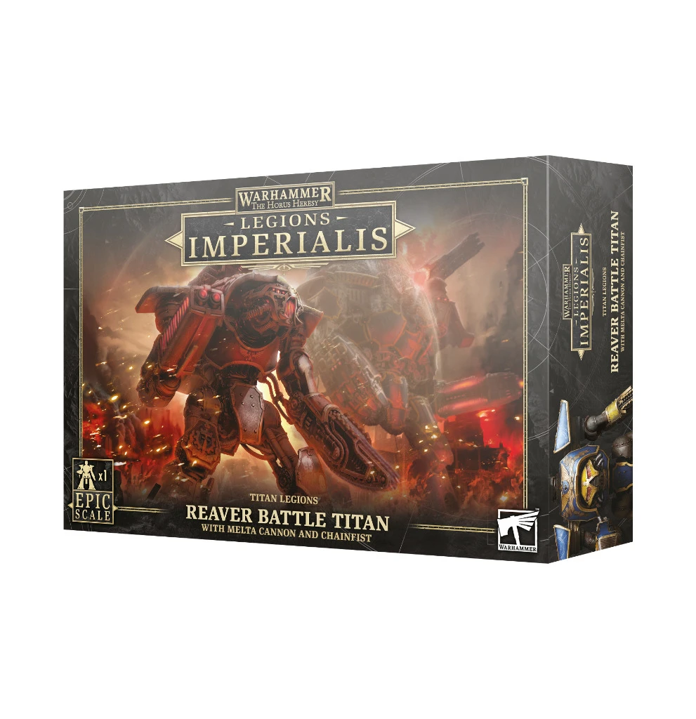 Games Workshop Legions Imperialis: Reaver Titan With Melta Cannon & Chainfist 3 Games Workshop Legions Imperialis: Reaver Titan With Melta Cannon & Chainfist