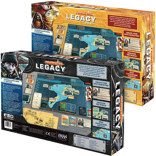 Z-Man Games YELLOW – Pandemic Legacy Season 2 6 Z-Man Games YELLOW – Pandemic Legacy Season 2 - Image 4