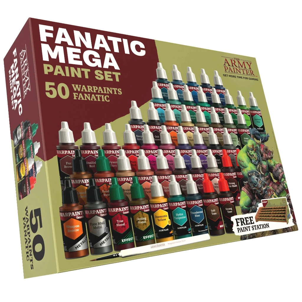 The Army Painter Warpaints Fanatic: Mega Paint Set 3 The Army Painter Warpaints Fanatic: Mega Paint Set