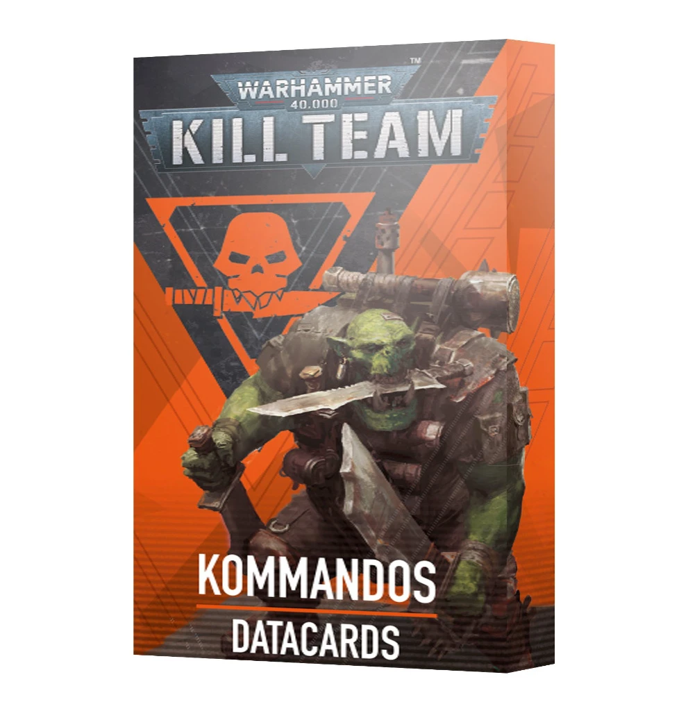 Games Workshop Kill Team Datacards: Kommandos 3 Games Workshop Kill Team Datacards: Kommandos