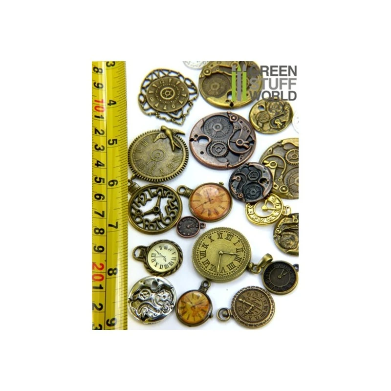 SteamPunk CLOCKS And Watches Beads 85gr 4 SteamPunk CLOCKS And Watches Beads 85gr - Image 2
