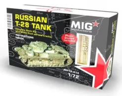 Russian T-28 Tank 1:72