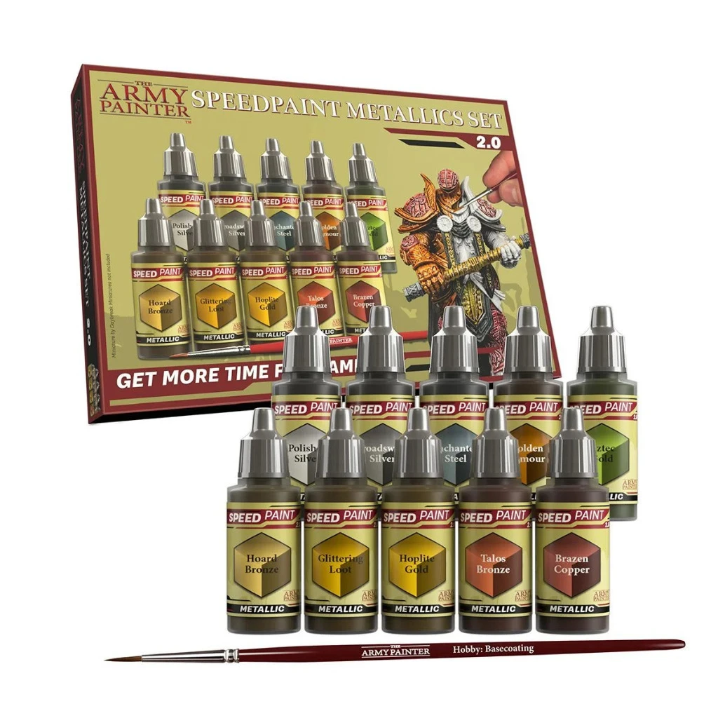 The Army Painter Speedpaint Metallics Set 2.0 4 The Army Painter Speedpaint Metallics Set 2.0 - Image 2