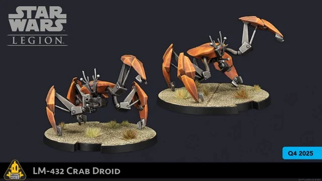 Star Wars Legion: LM-432 Crab Droids Expansion 3 Star Wars Legion: LM-432 Crab Droids Expansion