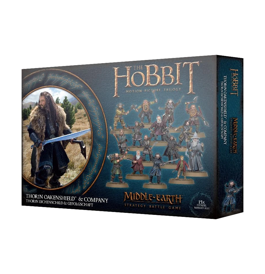 Games Workshop The Hobbit: Thorin Oakenshield & Company 3 Games Workshop The Hobbit: Thorin Oakenshield & Company