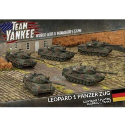 Leopard 1 Panzer Zug (Plastic)