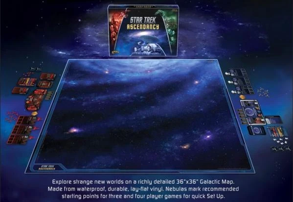 Star Trek Ascendancy: Galaxy Play Mat (36×36) 3 Star Trek Ascendancy: Galaxy Play Mat (36×36)