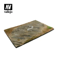 Vallejo Scenics – 1:48 Wooden Airfield Section 31cm X 21cm