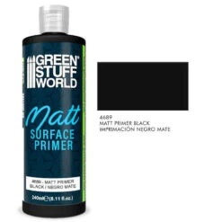 Matt Surface Primer 240ml – Black